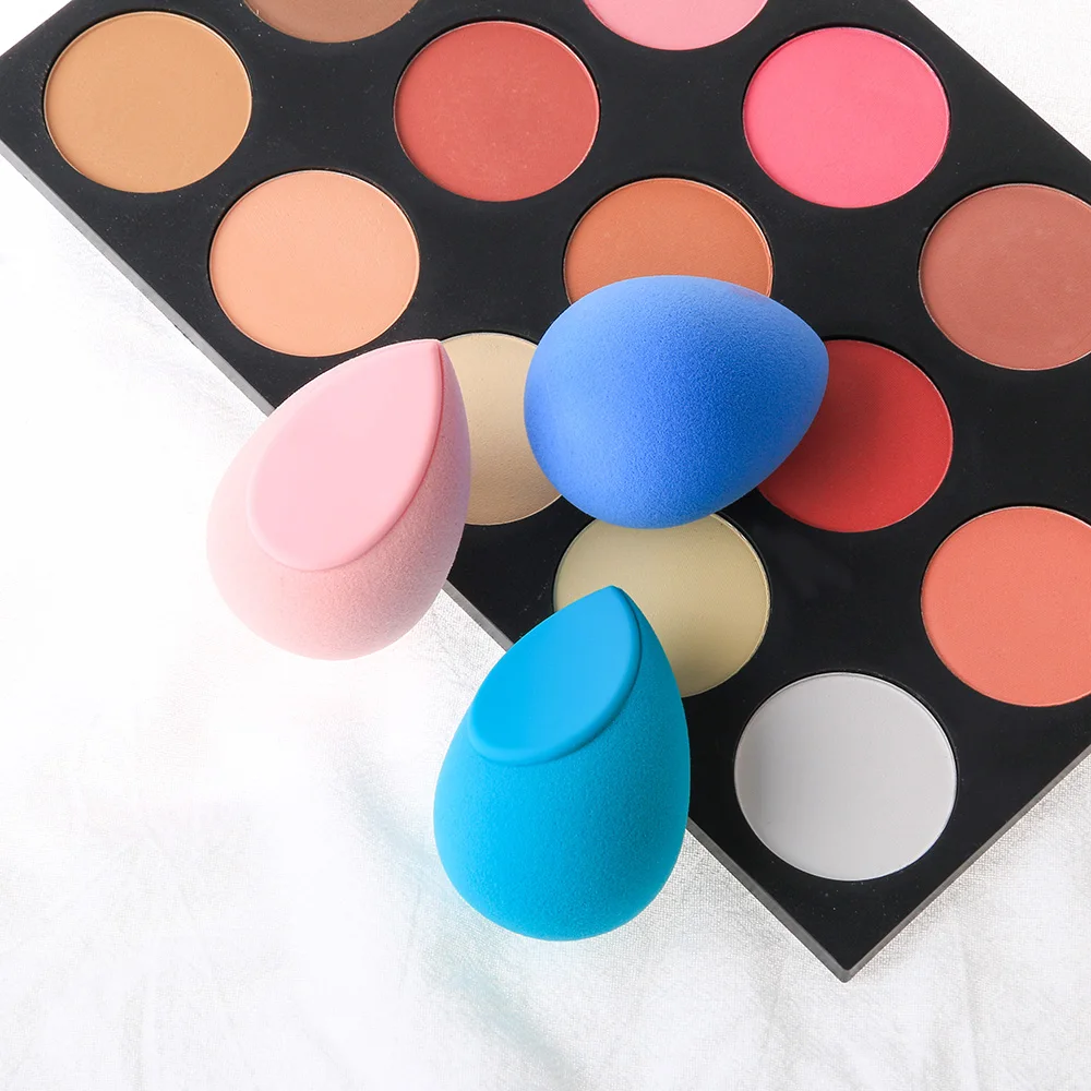 Custom Design Original Silicone Makeup Sponge Cosmetic Dual-Use Makeup Sponge Blender With Silicone Skin