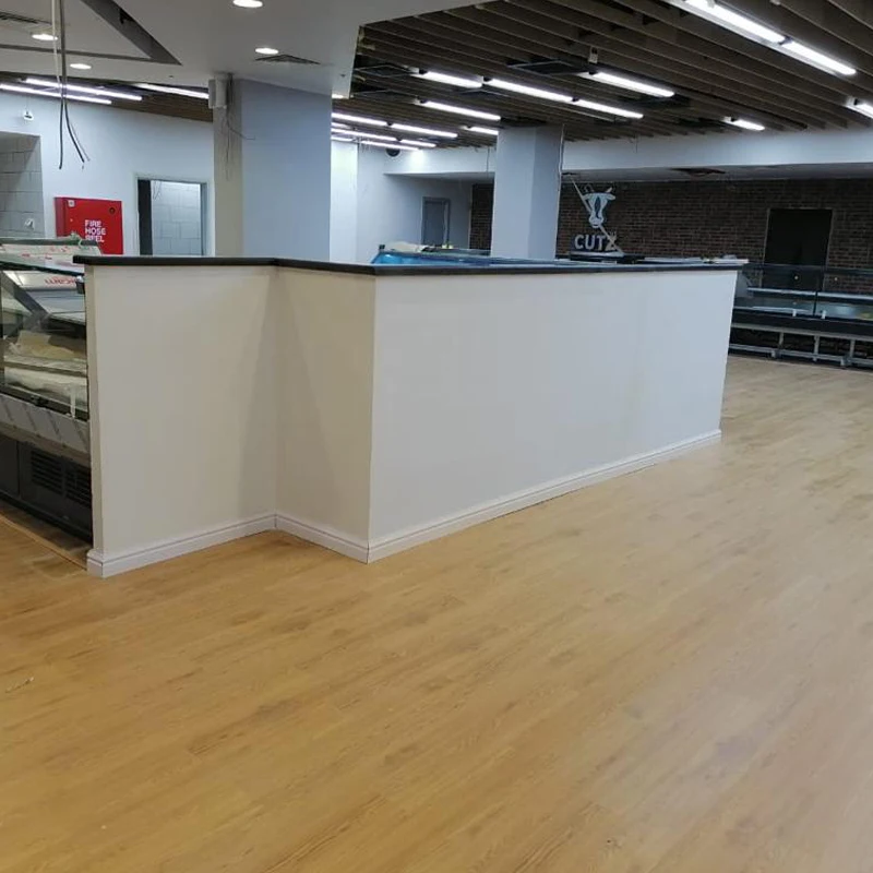 SPC tile interior DIY clip design stain resistant dry back plastic pvc vinyl flooring