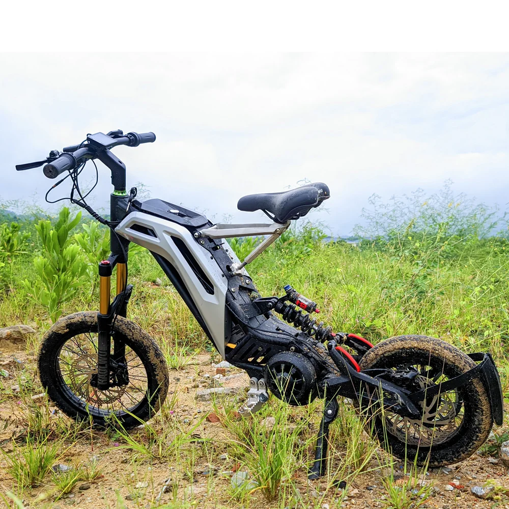 Titaone S 18inch fat tire electric bike 3000w 48v 75km/h top speed monster bicycle scooter