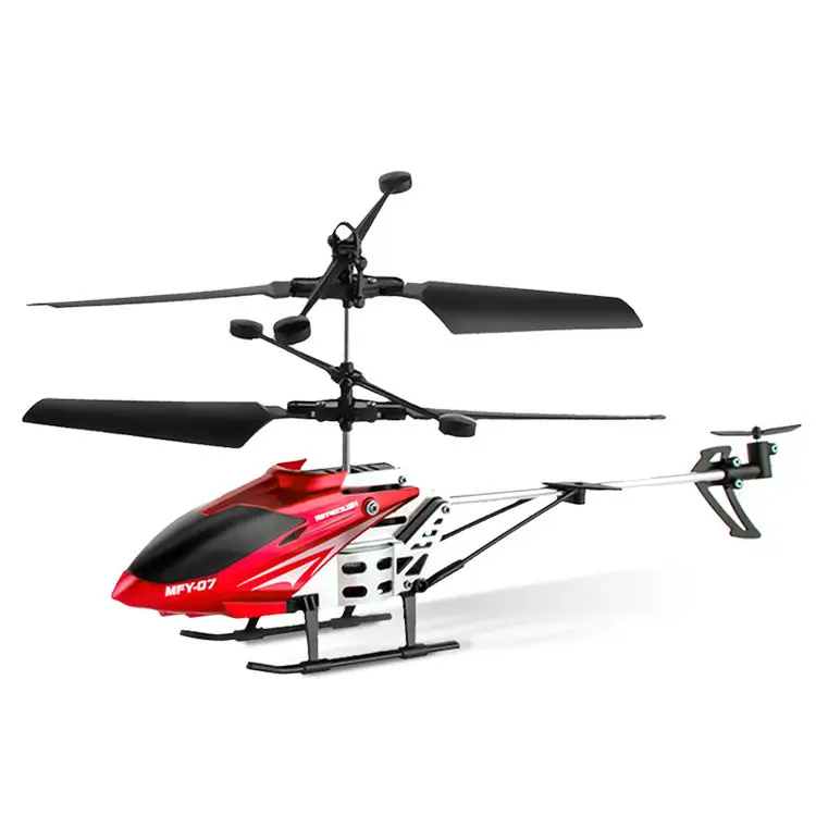 3.5CH Metal RC Helicopter With Lights Remote Control Helicopter Toy custom logo 2.4G led light rc helicopter