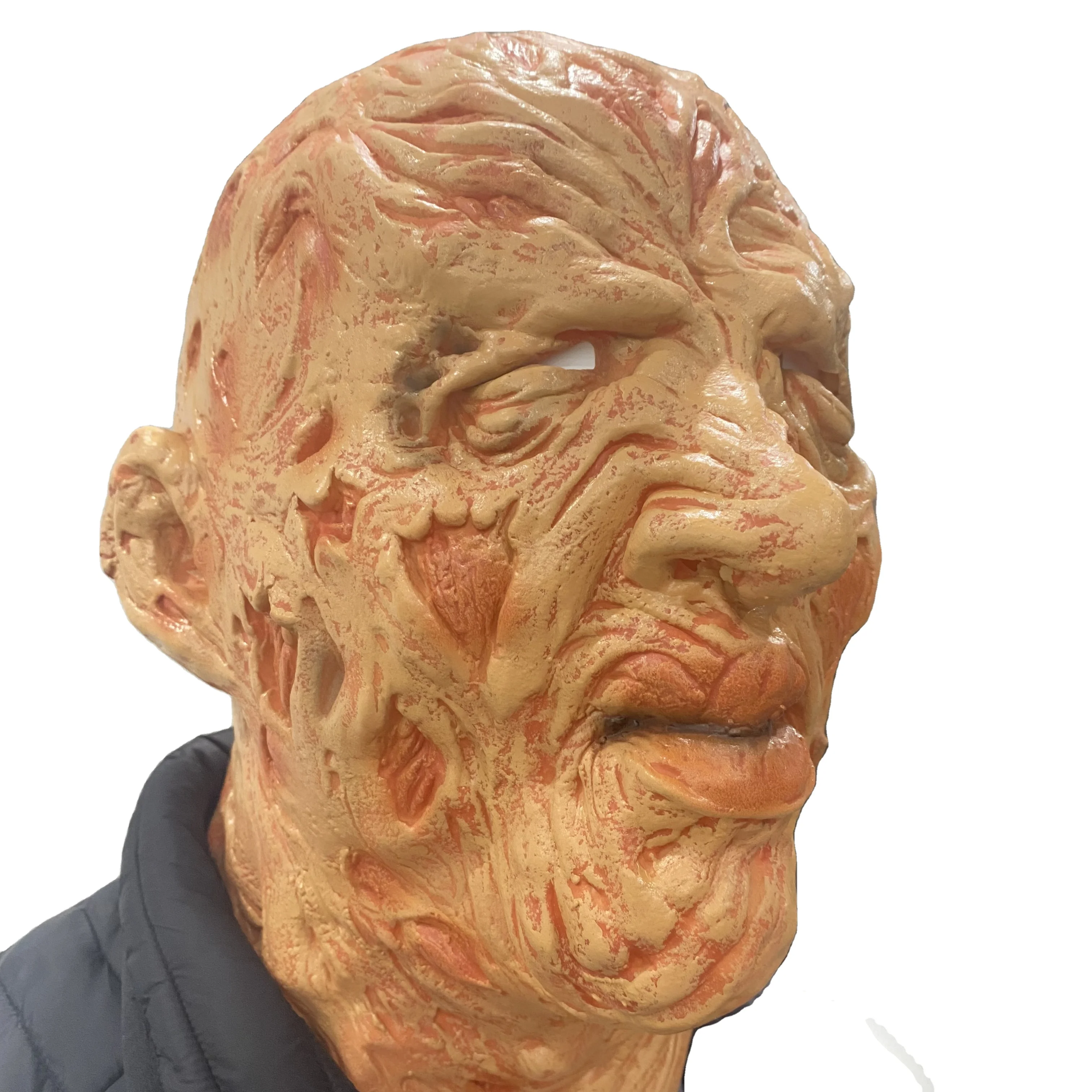 Adult Full Head Mask Lifelike latex Headgear realistic Halloween Cosplay Accessory Masque props