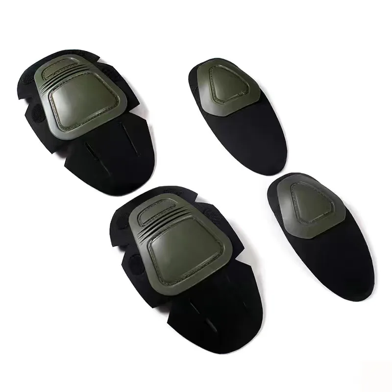 4pcs sport Knee Protector Outdoor Sport Hunting Skating Safety Gear Knee Guard Elbow Shell Tactical Knee And Elbow Pads