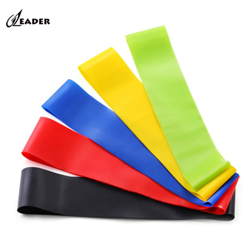 Various Color Fitness Natural Latex Yoga Elastic Stretch Custom TPE Latex Resistance Bands Exercise Band
