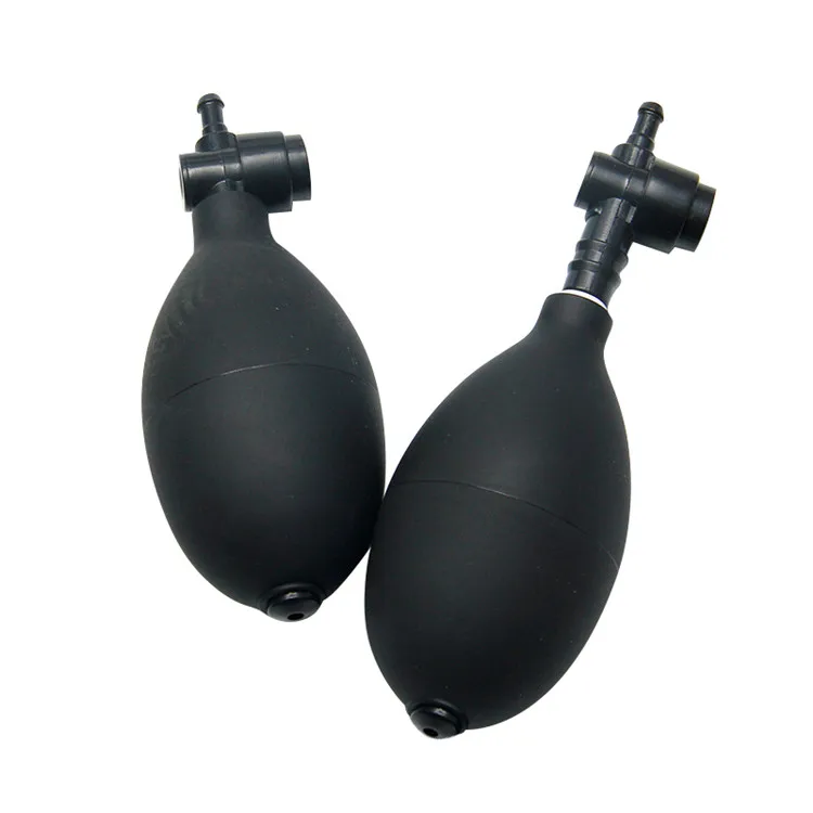 Manual Blood Pressure bulb With air-suction valve silicone bulb Inflatable rubber bulb for blood pressure monitor
