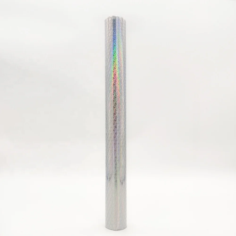 Manufacturer Laser Printed Metallized PET Thermal Holographic Decorative Plastic Packaging Film