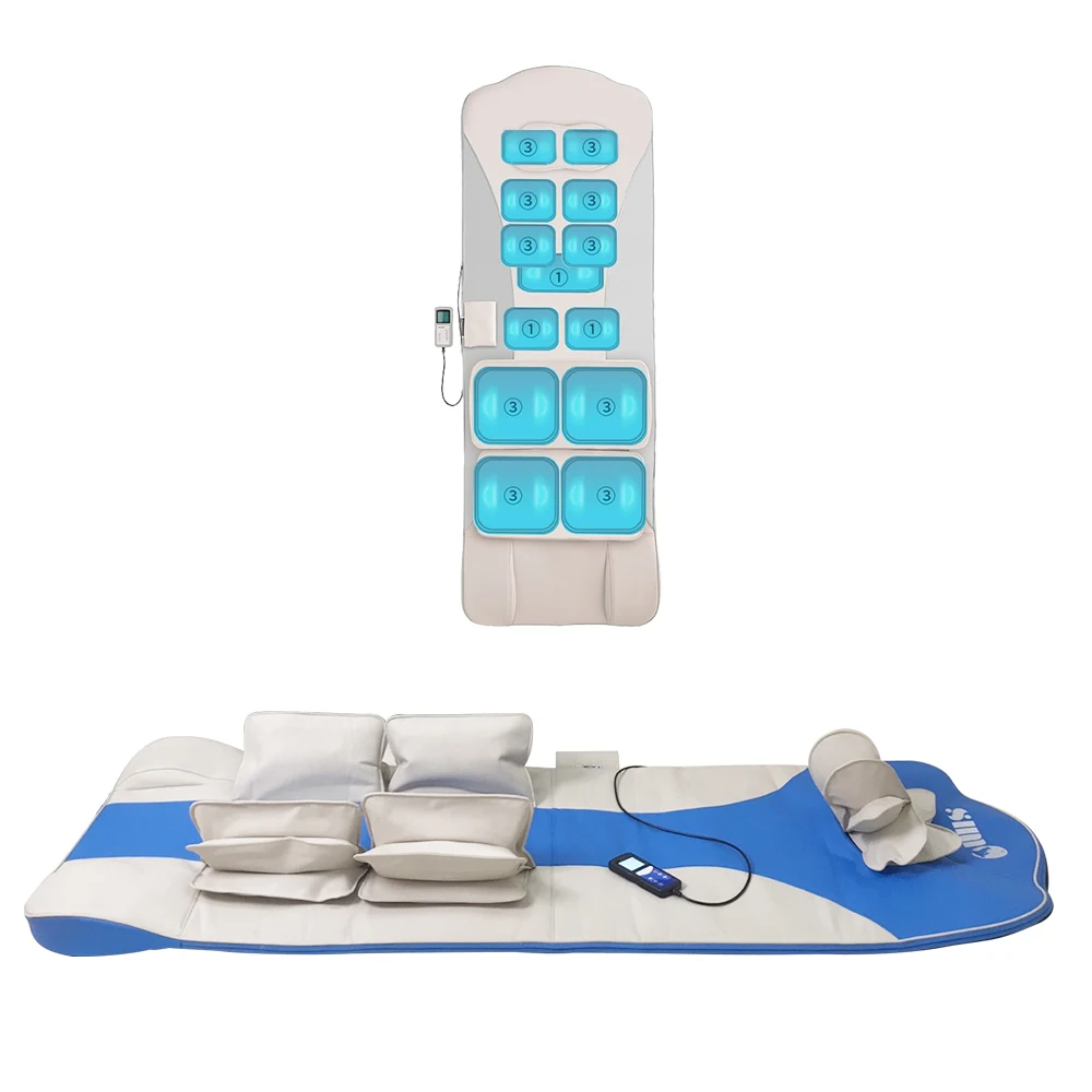 New Products 2023 Premium 3d Airbag Pressure Stretching Full Body Electric Massage Mattress