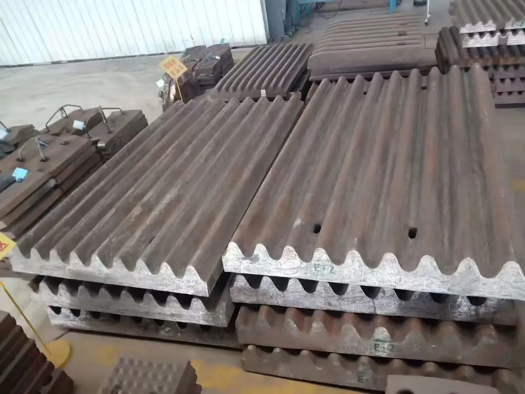 High Manganese Steel Jaw Plate Used for Mining Machines High Wear Resistance Forging Processing Supply Chain for Jaw Crushers