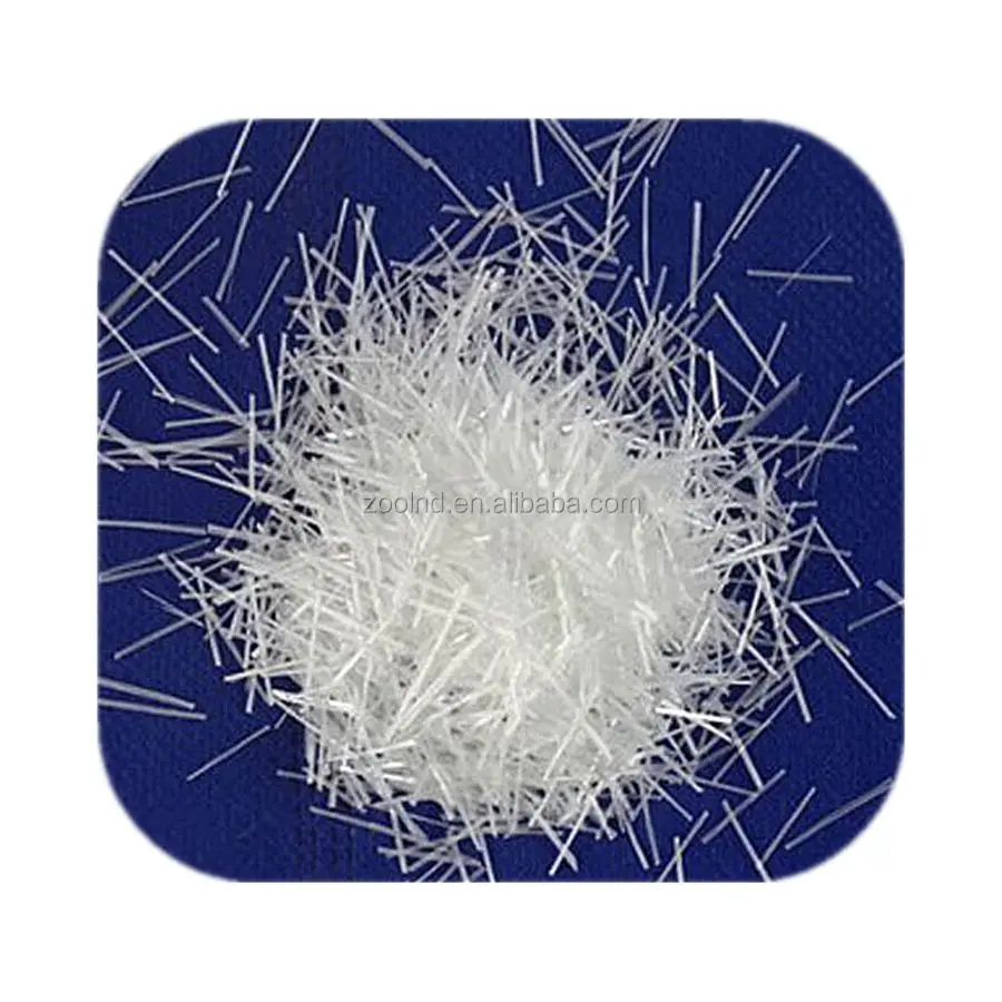 Wholesale Fiberglass 12mm Chopped Strands E Glass Fiber