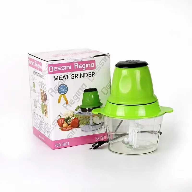 2L Multifunction Household Electric Meat Grinder Homemade Large Meat Grinder Vegetable Chopper