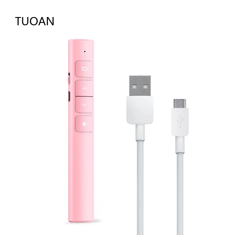 Лидер продаж беспроводная ручка-Презентер с красной лазерной указкой ручка USB зарядкой PPT лазерная указка на большое