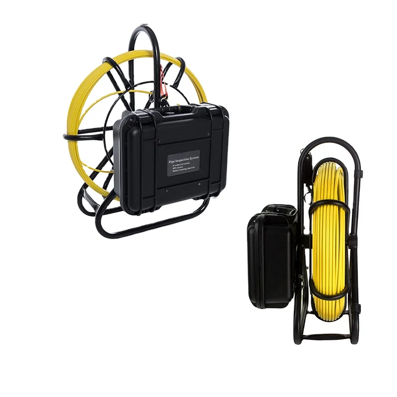 Эндоскоп для труб диаметром 9 дюймов и диаметром 23 мм, HD-камера, канализационная труба, видеозапись, настенный поворотный детектор промышленной проверки, 160 м