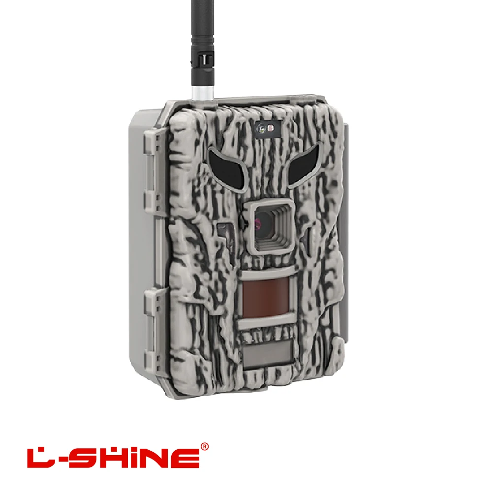 L-SHINE Camera For Hunting 24MP Night Vison Waterproof Solar Wireless Night Vision Trail Game Camera Wildlife Hunting Camera