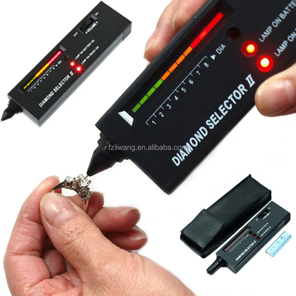 1pcs Diamond Tester Gemstone Selector II Light LED Indicator Jewel Jewelry Tool Diamond Tester