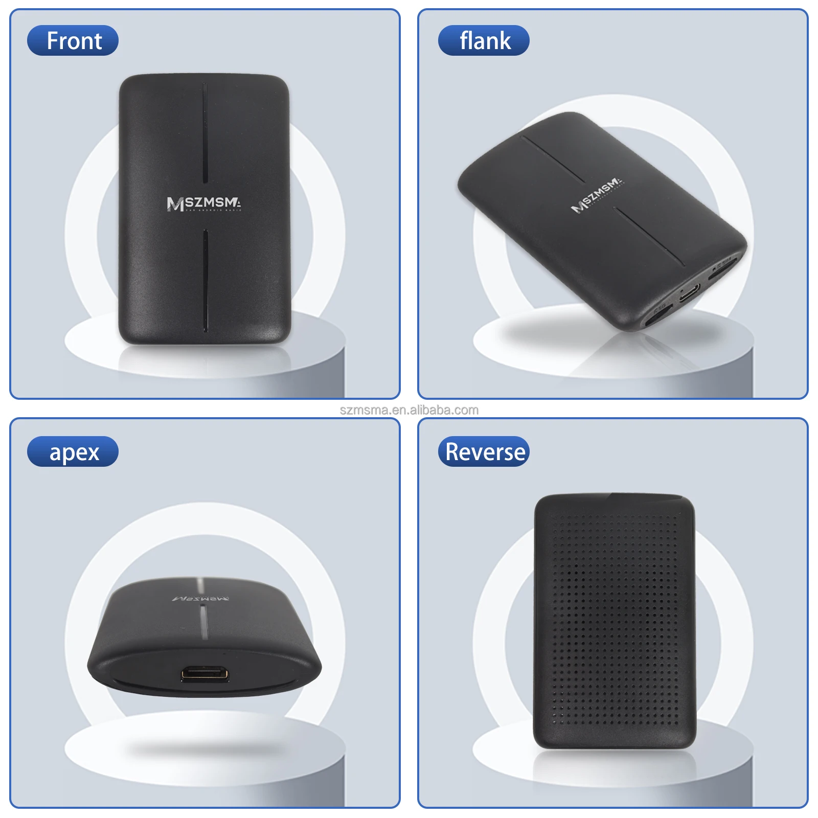 Maisimei OEM Android Auto AI box для автомобильного радио Carplay Dongle Bluetooth беспроводной Smart Box адаптер