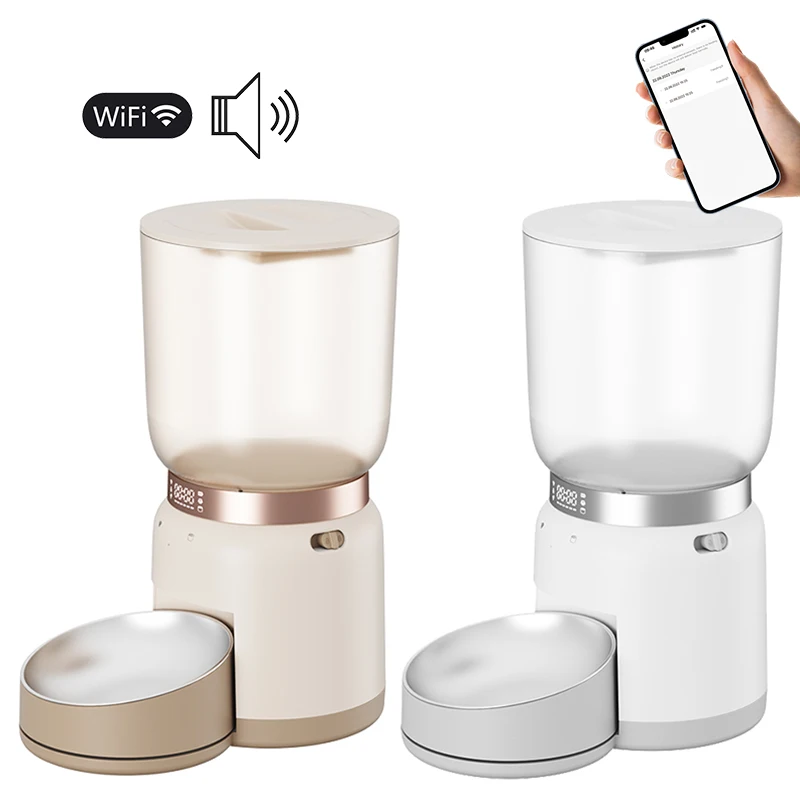 2024 Pet Food Smart Automatic Pet Feeder For Dogs Feeder Dispenser Small Animals Dropshipping Dog And Cat Products Hot Selling