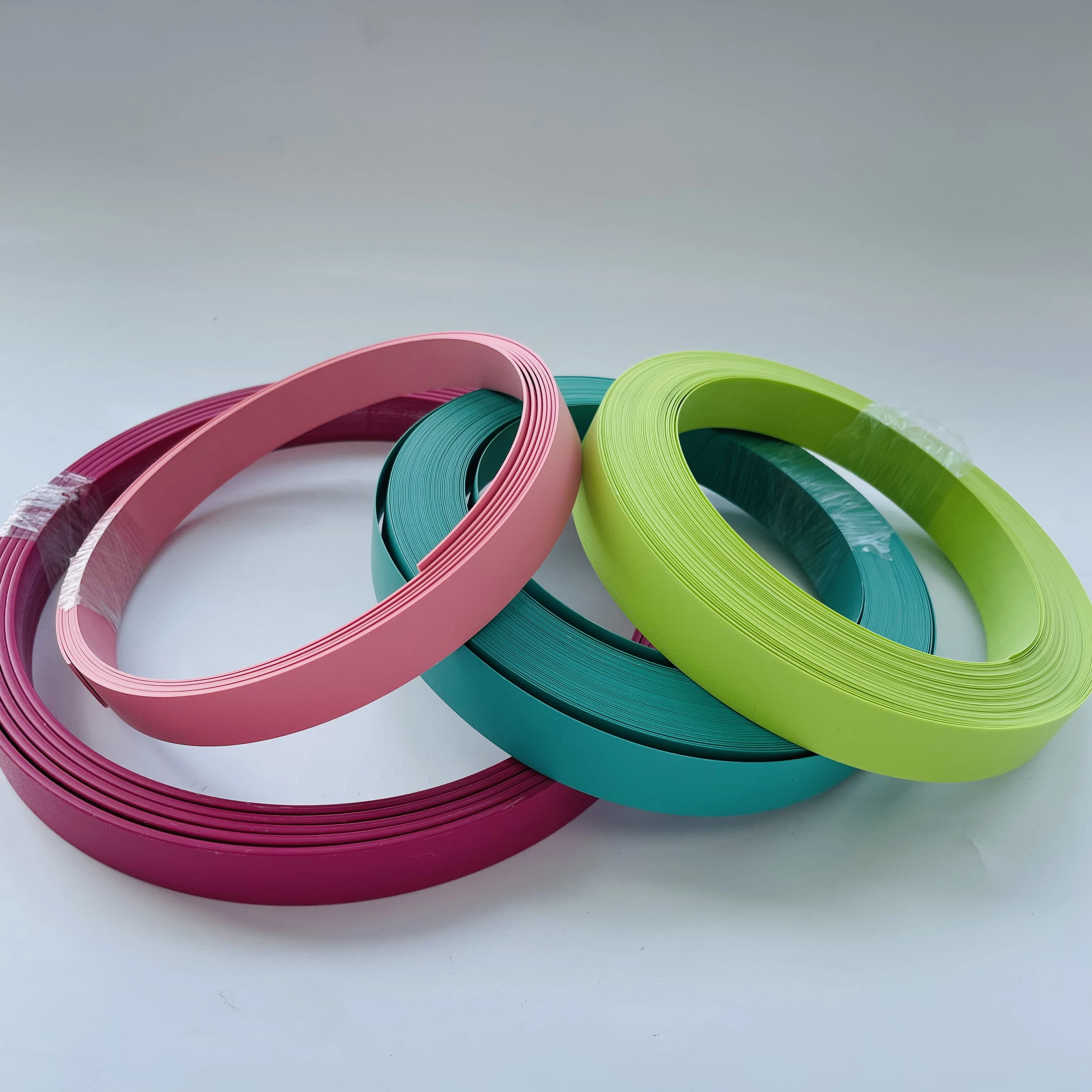 Colorful PVC edge banding ABS edge rolls for cabinet panels from China manufacture