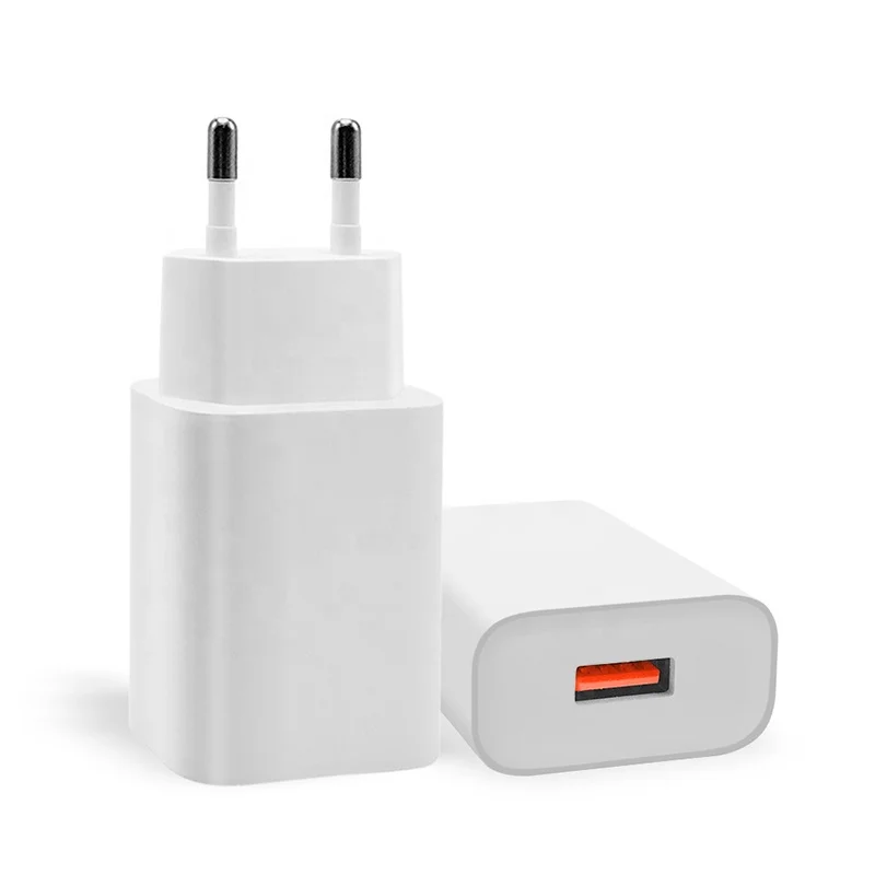 Ice-Bingo USB Charger Quick Charge 3.0 Fast Charger EU Plug Single USB Port Fast Charging for iPhone  US Plug