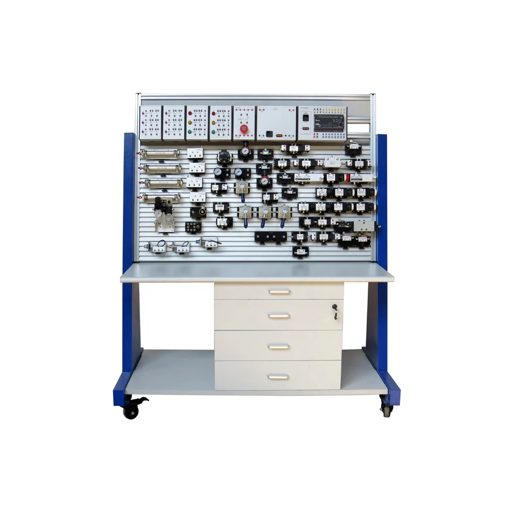 PLC Electro Pneumatic Trainer Educational Equipment Vocational Training School Educational Equipment