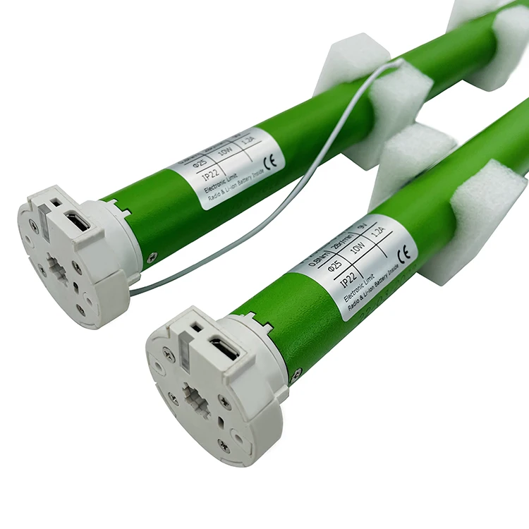 Roller Blind Motor 25mm Lithium Rechargeable Battery Tubular Motor 38mm Roller Tube