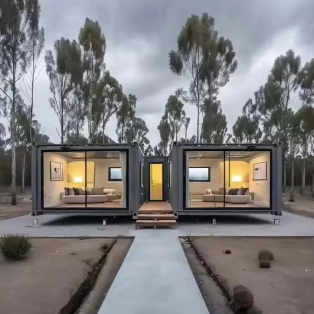 Rising Customized American Design Wholesale Detachable Container House Prefab Modular Container House In LA