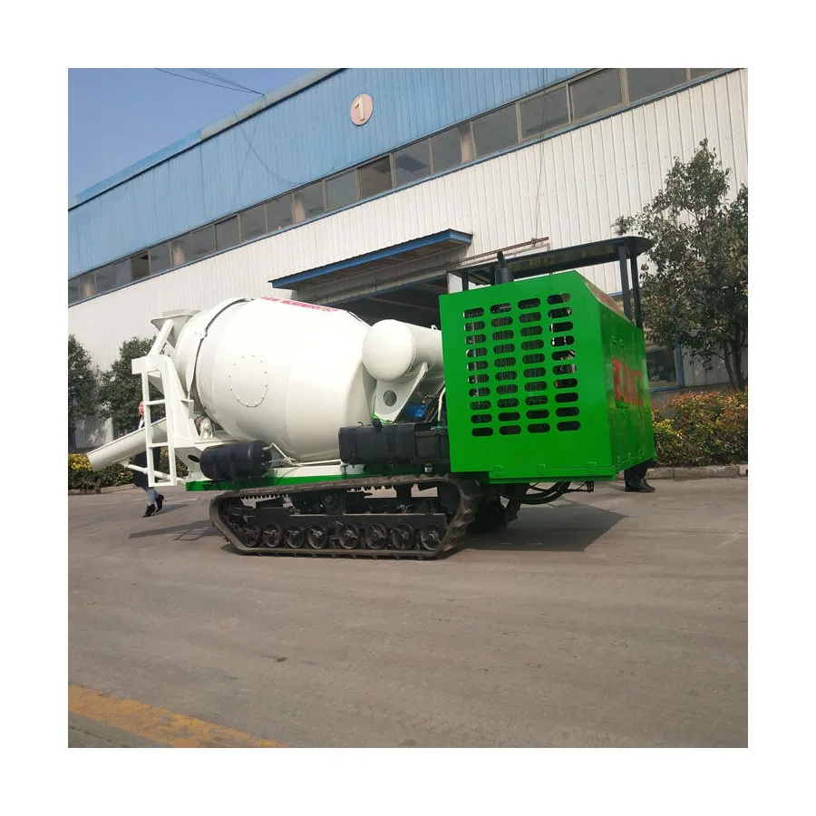 
China Cheap Price 2 cube and 3 cube Crawler Mixer Concrete Mixer Truck 