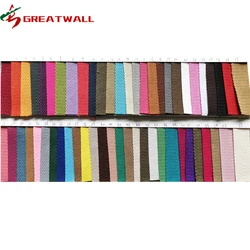 China Factory Supply Customized Webbing Tape Roll Woven Polyester Cotton Nylon Jacquard Webbing Strap