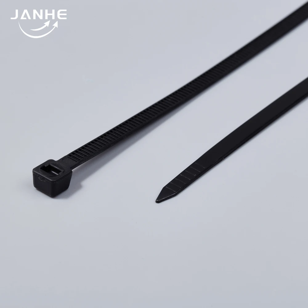 Modern design portable self locking knot cable ties flat nylon tie strips