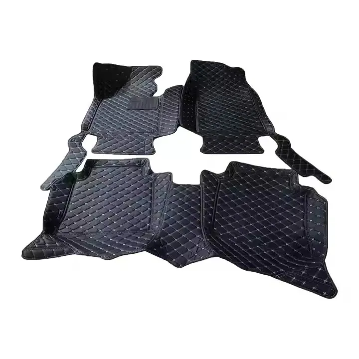 Hot Sale Luxury 5D 7D Foot Car Floor Mats Universal Waterproof Non-Slip Interior Parts Toyota Corolla Made Leather Carpet PVC 3D