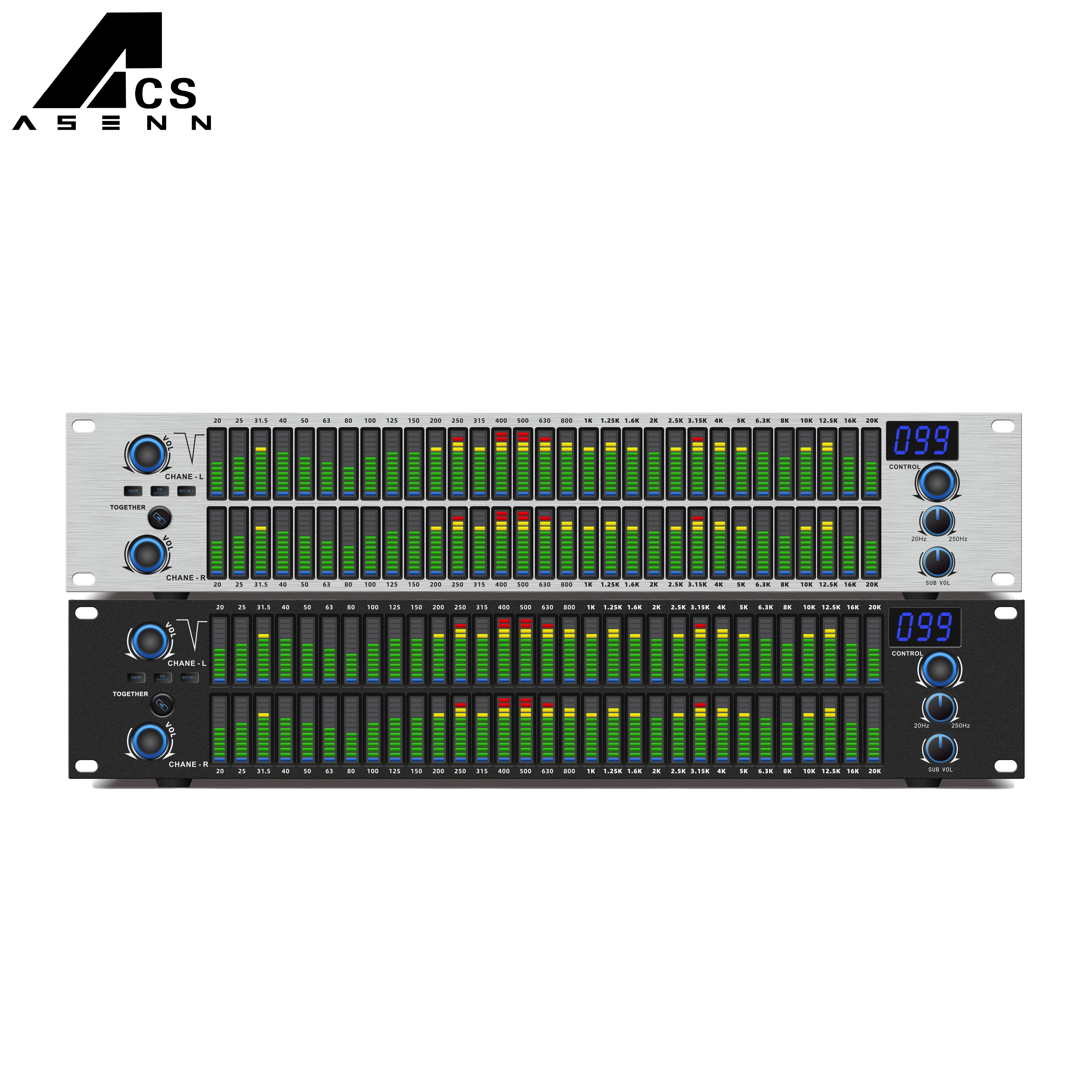 ACS-EQ312 Pro аудио графический эквалайзер Dj Караоке микшер микрофон голосовой частоты консоли для сценического выступления