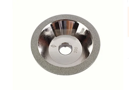 Knife grinder Alloy cutting tools cnc Diamond electroplated bowl grind wheel 100mm