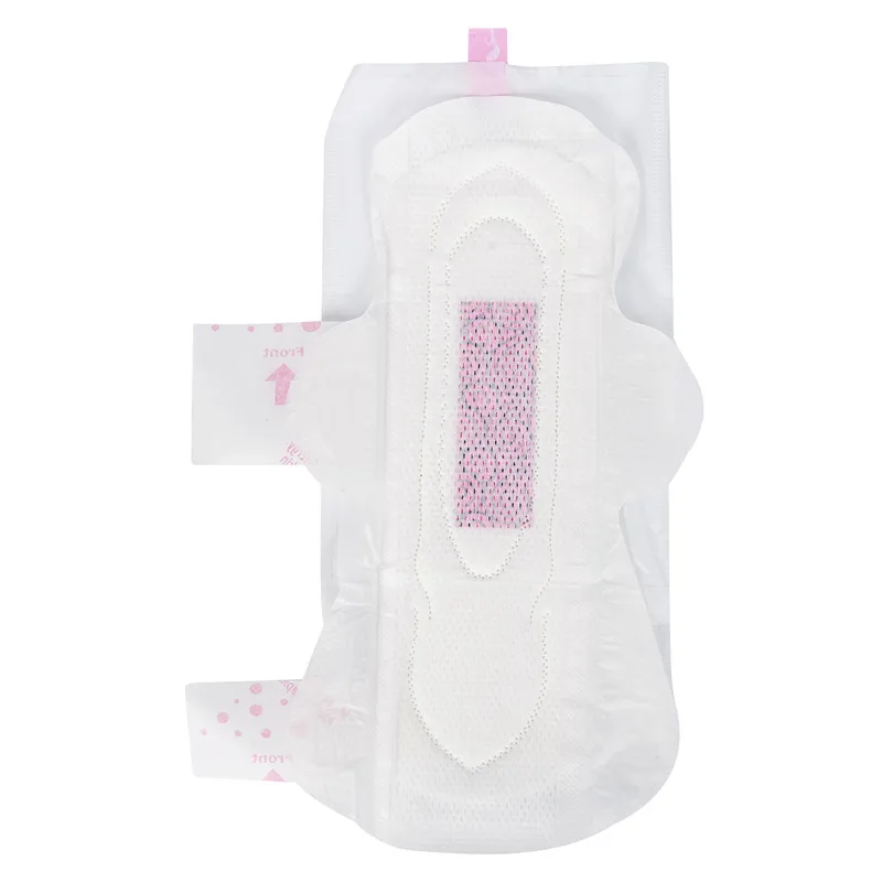 2023 Good price Yonoki brand anion women sanitary pads wholesale suspension leak guard premium sanitary napkin