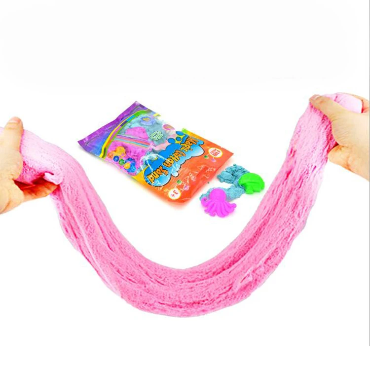 LDD46 Magic Stretchy Play Sand Cotton Sand Magic Educational Modeling Sand Toys