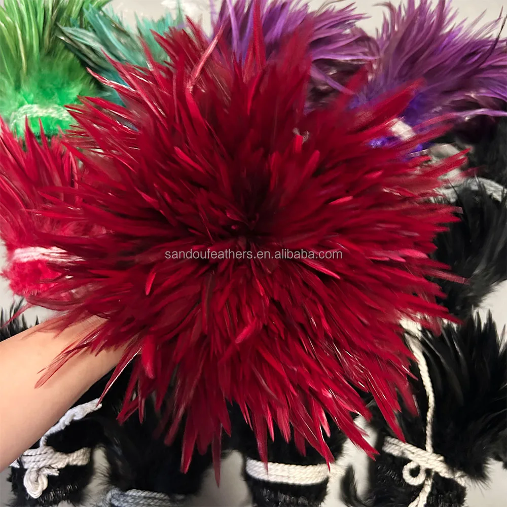 10-15 cm 4-6 inch Strung Rooster Cock Saddle Hackle Feathers for Fly  Fishing