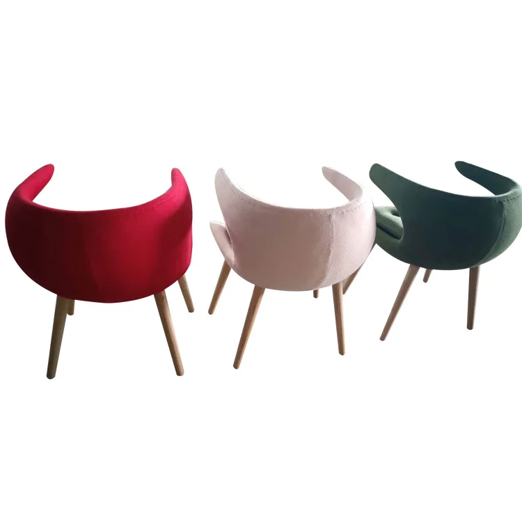 New Arrival Frosted Acrylic Chair Modern Furniture Upholstered Leather Dining Chair