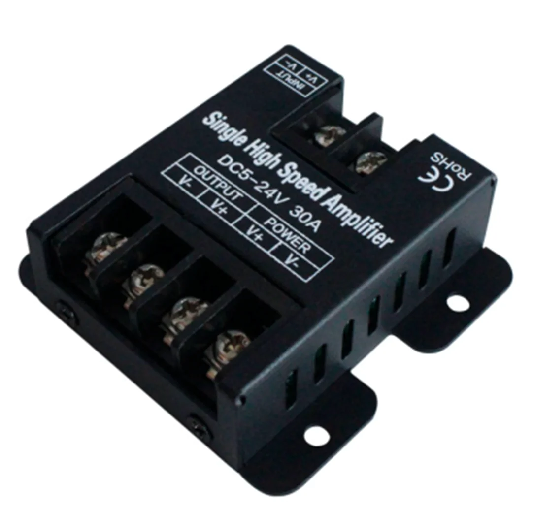 Железное сиденье высокой мощности 360 Вт DC5-24V Одноцветный усилитель для инженерных специальных светодиодных одноцветных ламп