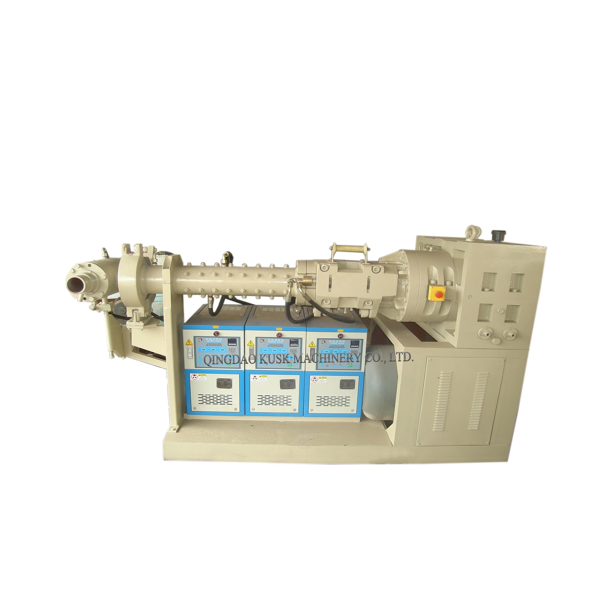 Silicone Pipe Extrusion Plastic Processing Machinery Epdm Rubber Extrude Machine