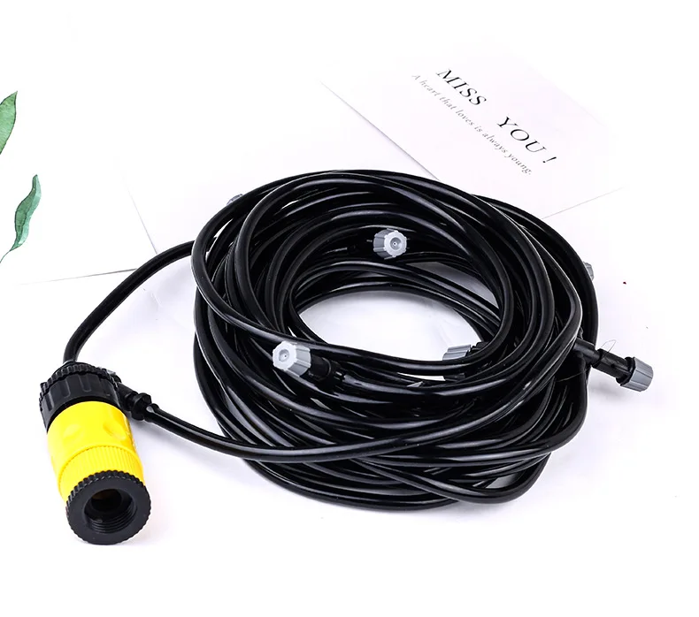 Flower Micro Spray Irrigation Sprinkler DIY Drip Sprinkler Adjustable Automatic Flower Watering Drip Irrigation Set