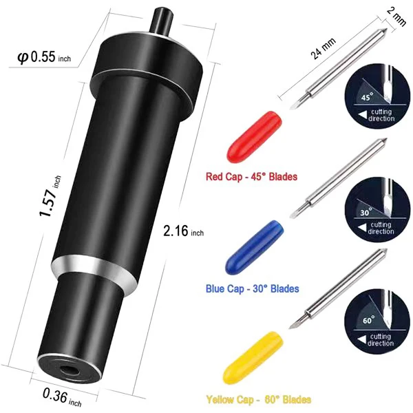 Лидер продаж лезвие для виниловой машины Cricut плоттера прочное и Прочное Лезвие Roland набора инструментов