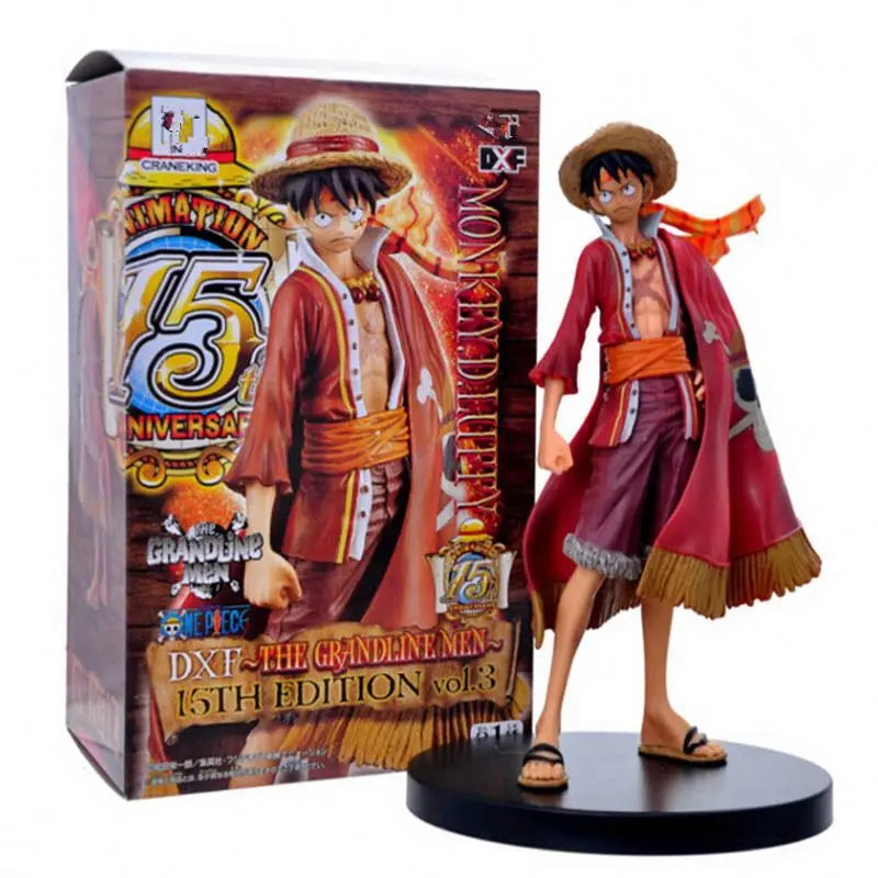 17cm Anime 2022 One Piece Luffy Theatrical Edition Action Figure Juguetes Figures Collectible Model Toys Christmas Toy