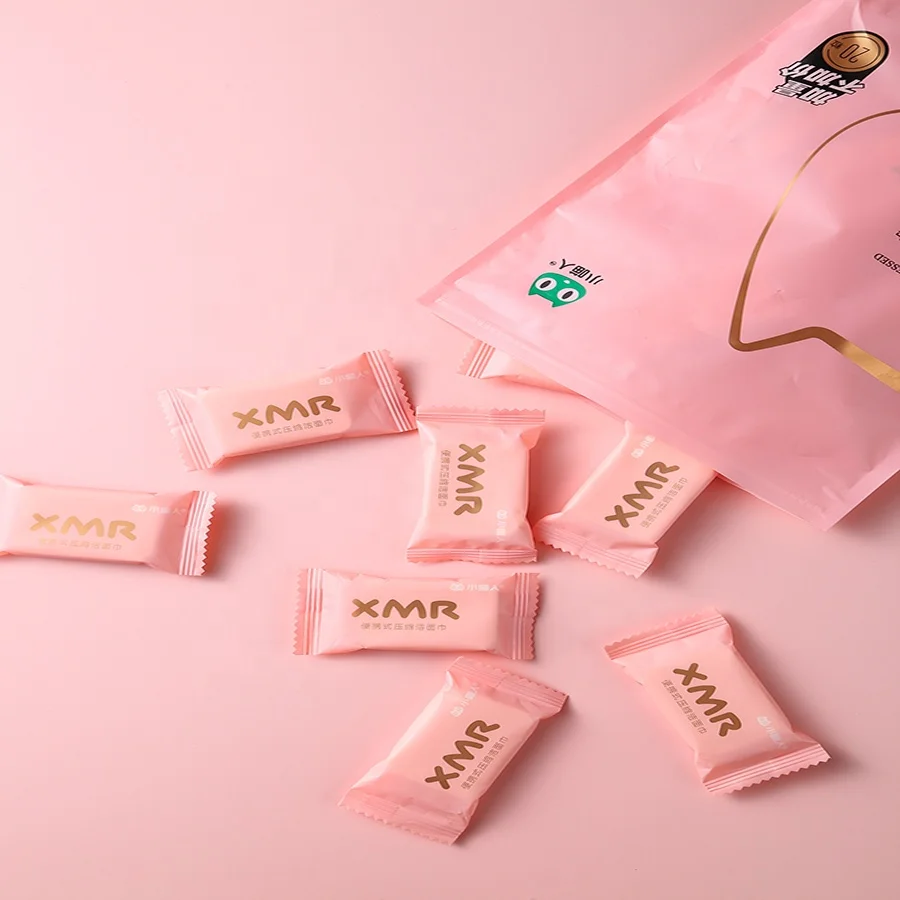 Хлопковое одноразовое полотенце Little Kitty, портативные мини-полотенца для очистки для отеля, путешествий, спортзала