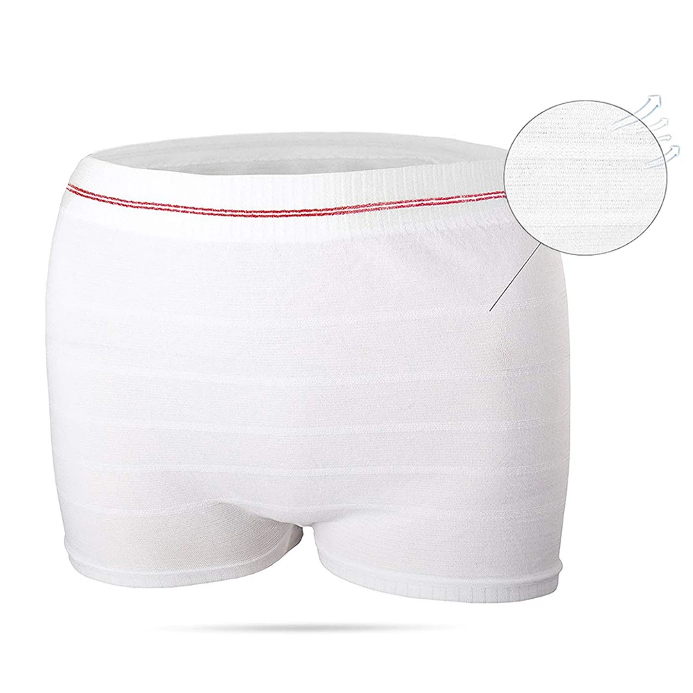 Disposable Mesh Panties Seamless C-Section Recovery Soft Postpartum Underwear For Medical