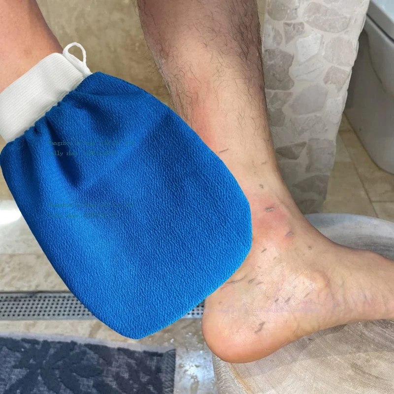 150D одного вискоза молоток скруббер Ванна перчатки марокканский кесса Марокко ванны