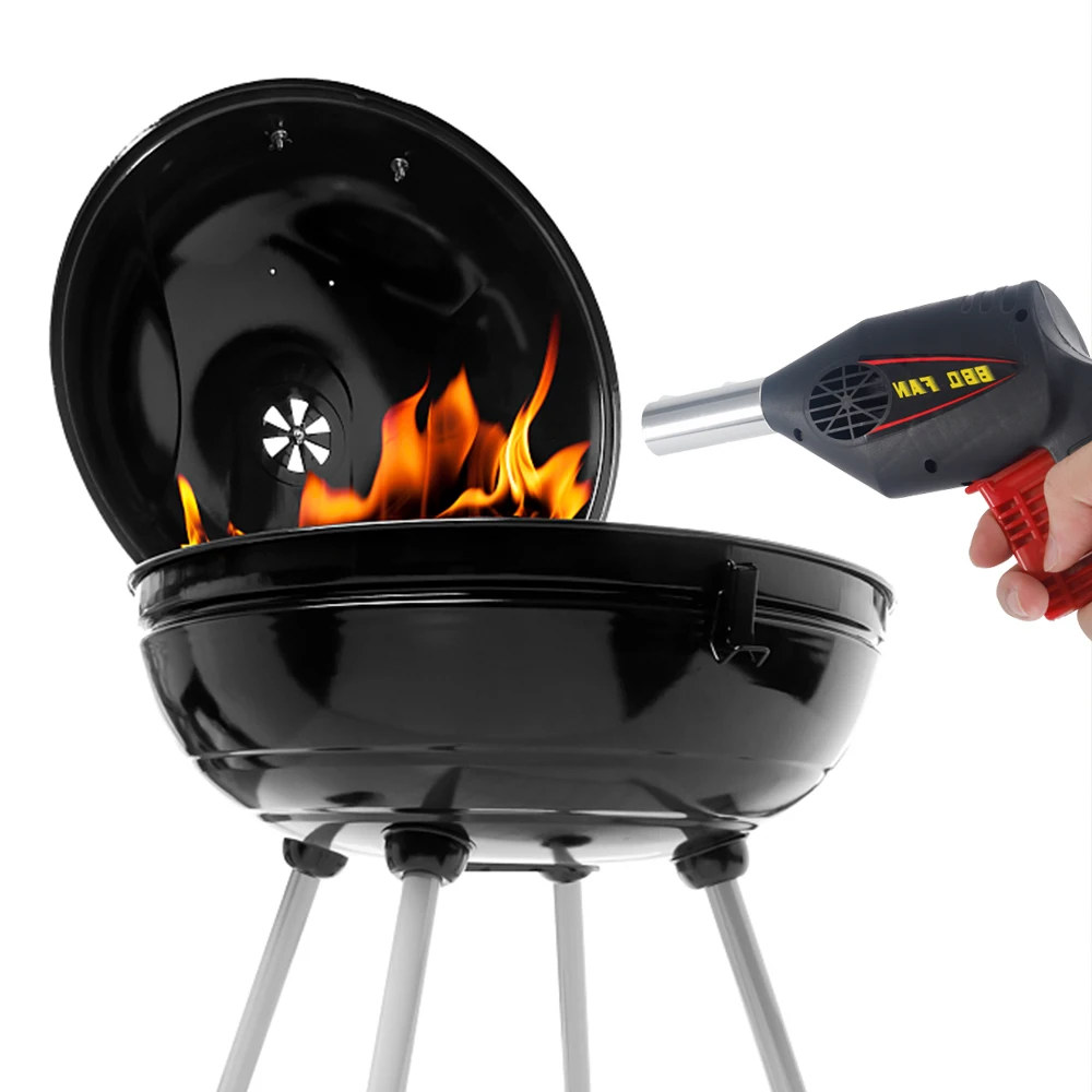 Grill accessories Plastic manual outdoor cooking bbq Air blower bbq blower fan