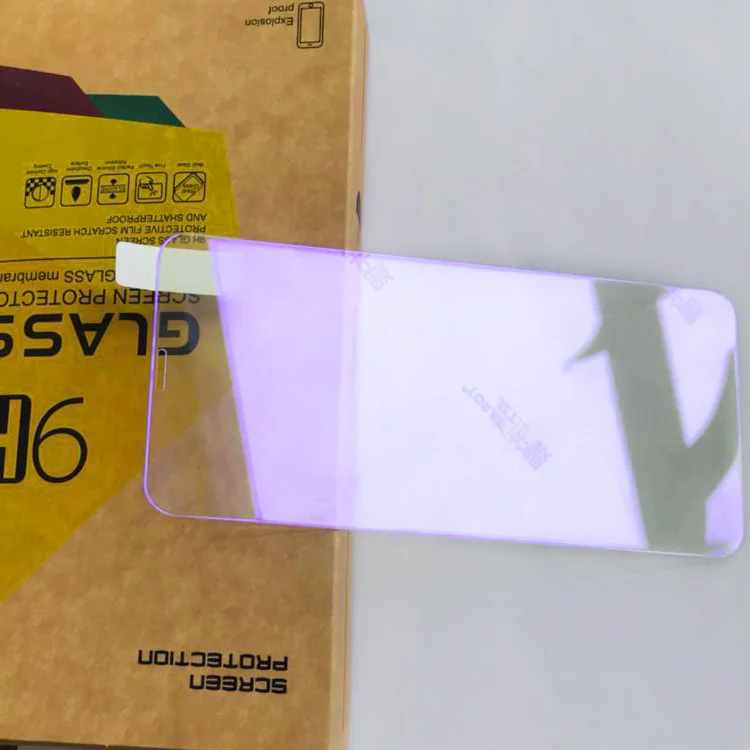 Amazon 2.5D High Transparent Anti Blue Ray Tempered Glass Film Screen Protector For iPhone 12 Pro Max 13