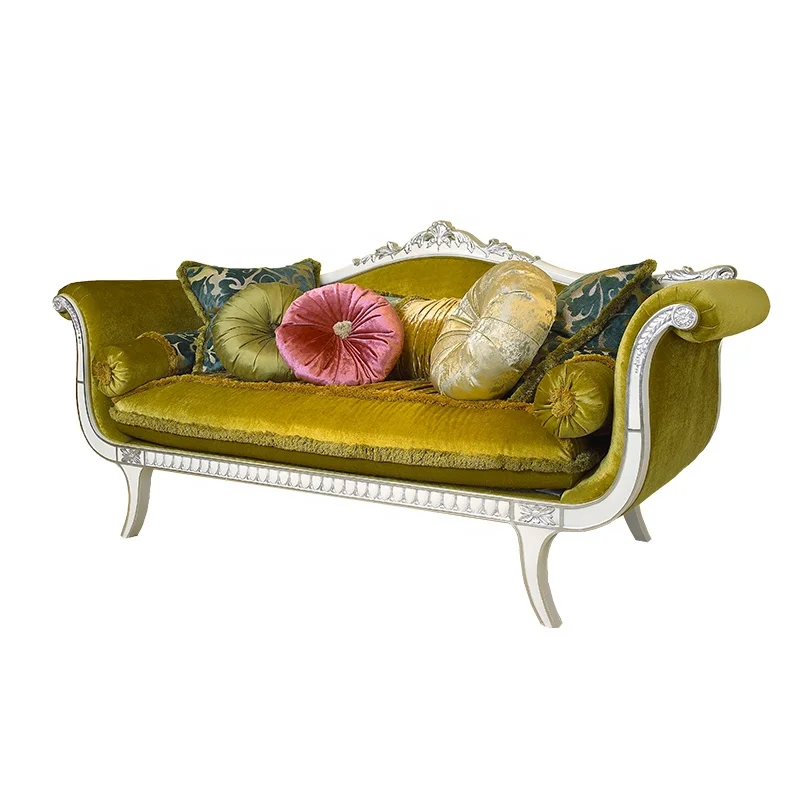 European sofa living room combination villa high-end triple fabric luxury neoclassical furniture