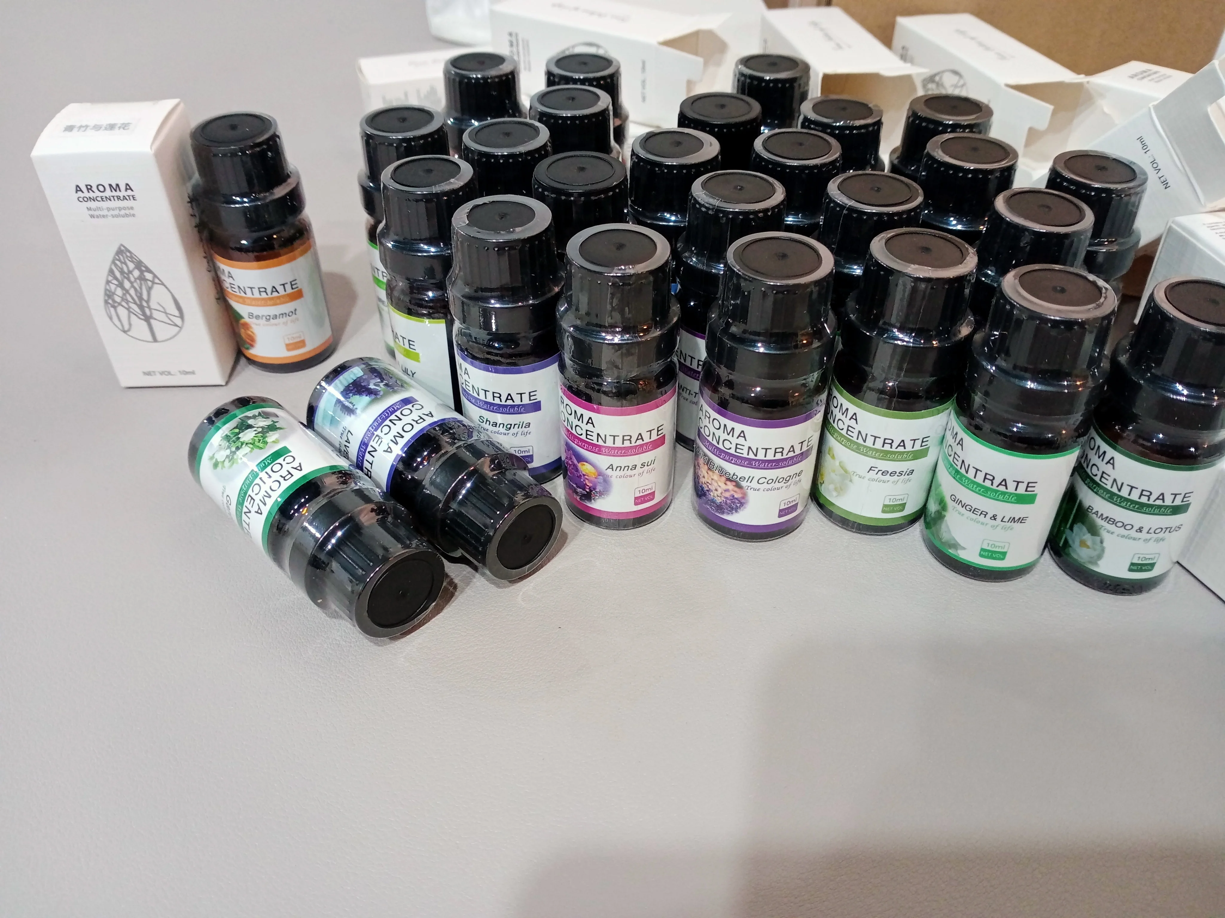 manufacturers wholesale sale custom packaging private label peppermint jasmine orange perfume 10ml organic essential oil