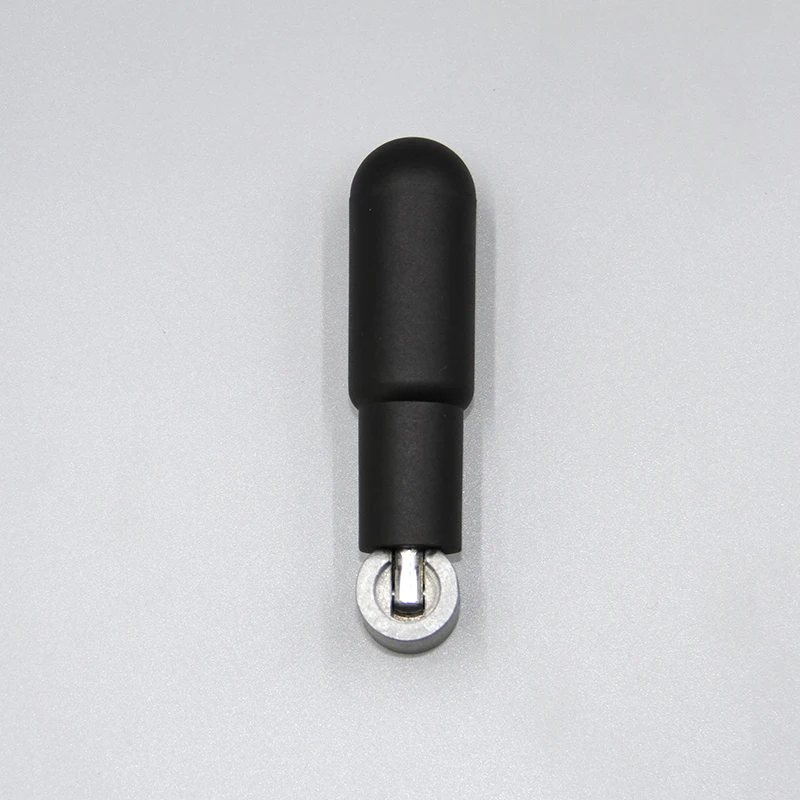 Nylon Black Round Head Foldable Mechanical Handle Plastic Adjustable Rotatable Grip Hardware Handle