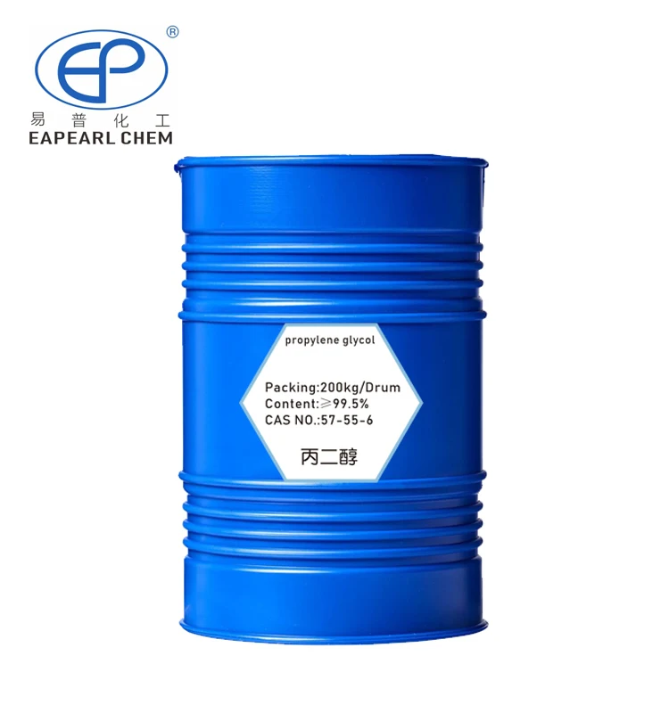 High Tech Food Grade Hygroscopic Agent Lubricant CAS57-55-6 Propylene Glycol for Solvent
