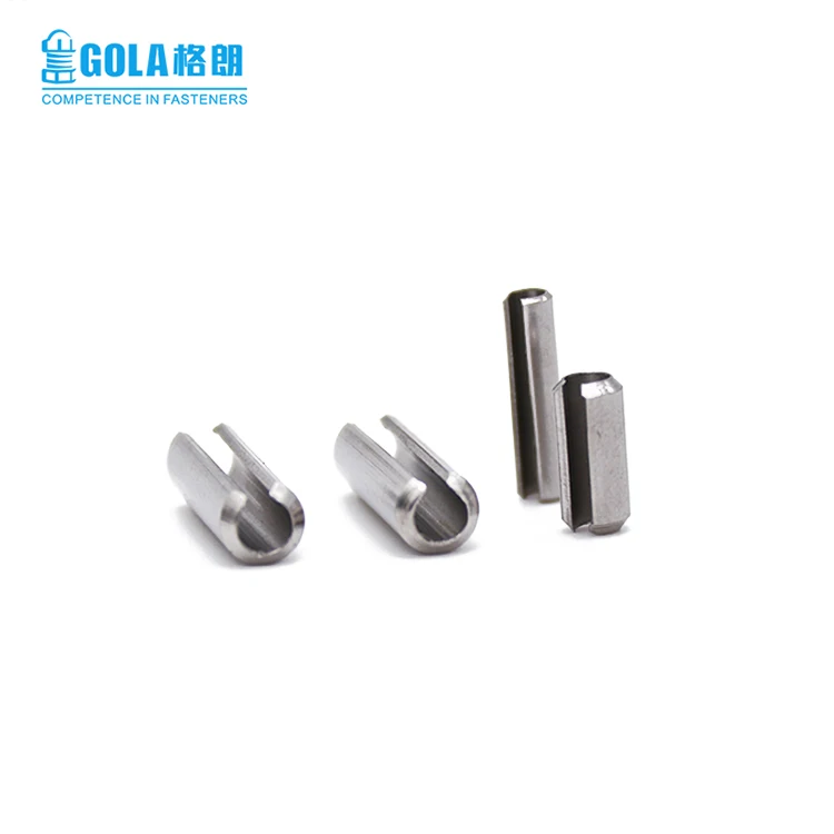 
Din standard spring cotter pin stainless steel slotted spring pin 
