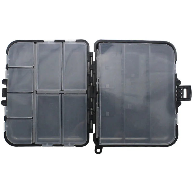 New Multifunctional Fishing Tackle Box 10.5/6.5/3.3cm Hook Accessory Boxes Small Fishing Tackle Boxes